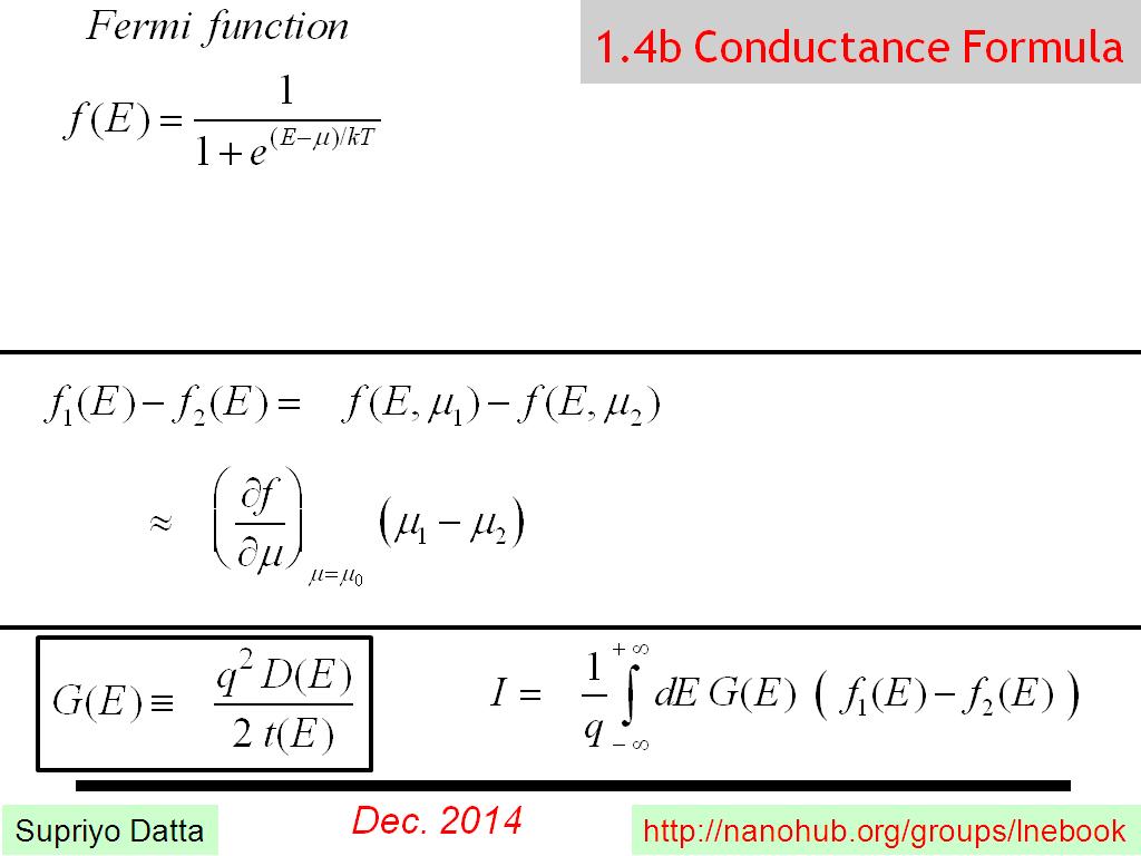 1.4b Conductance Formula