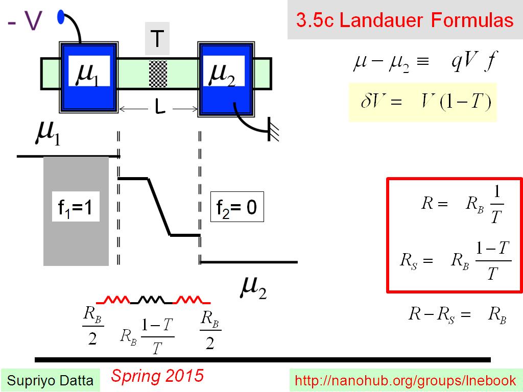 3.5c Landauer Formulas