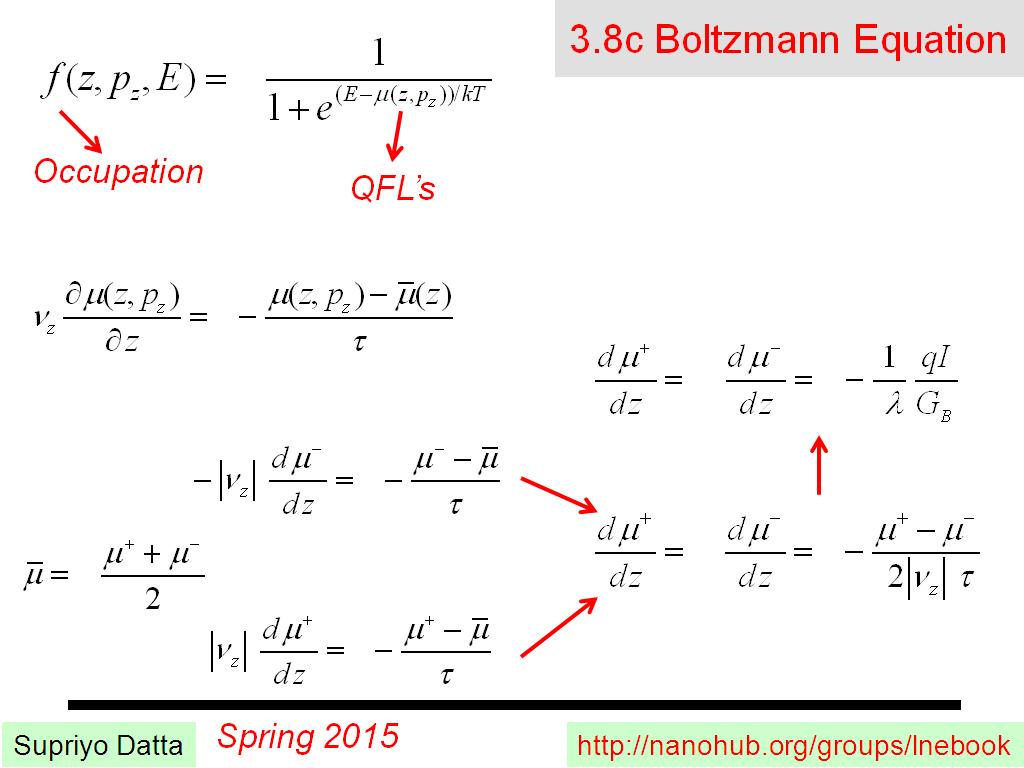 3.8c Boltzmann Equation