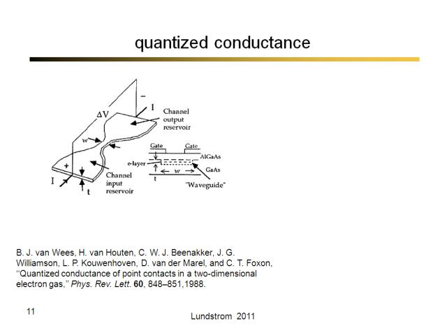 quantized conductance