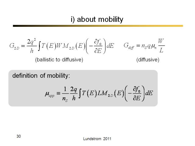 i) about mobility