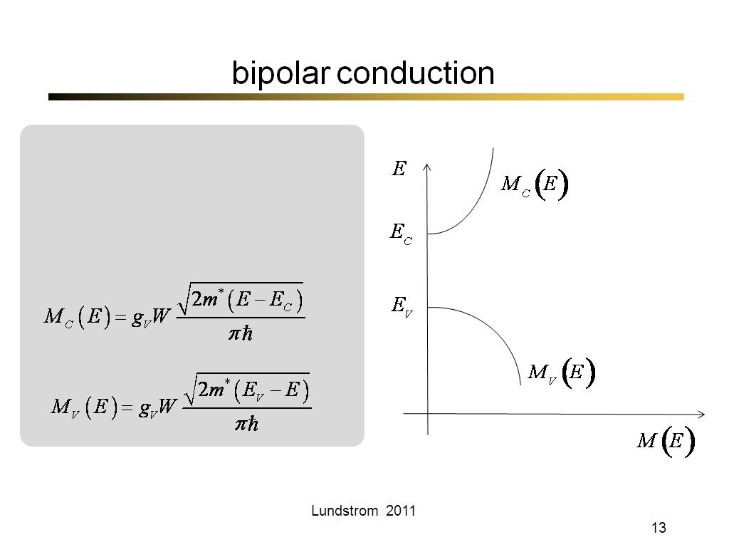 bipolar conduction