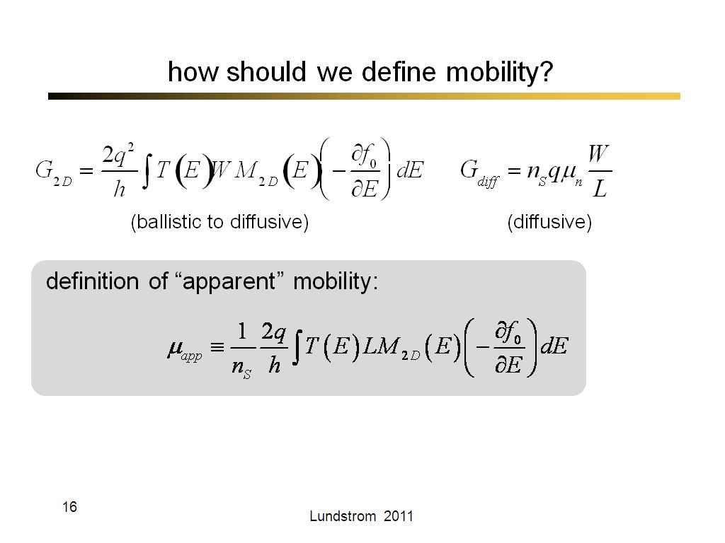how should we define mobility?