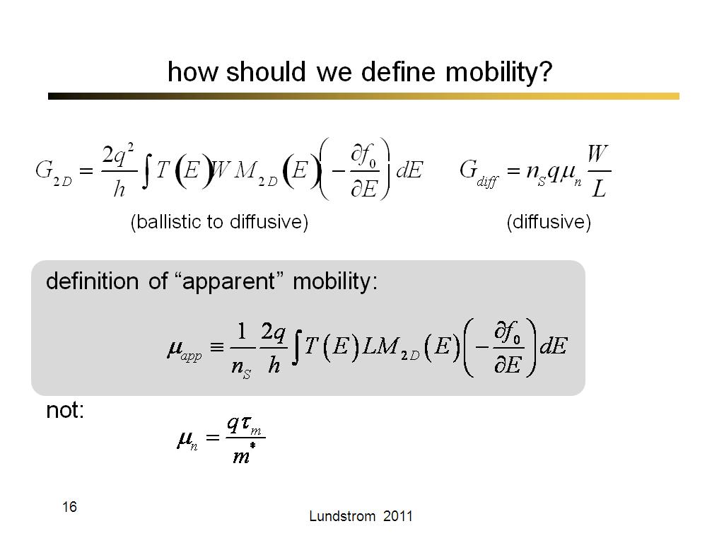how should we define mobility?