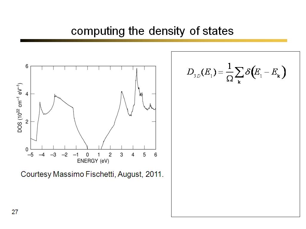computing the density of states