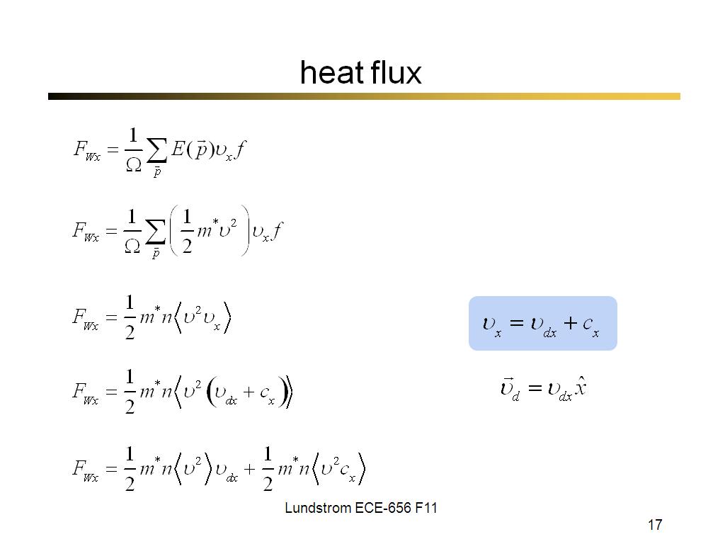 heat flux