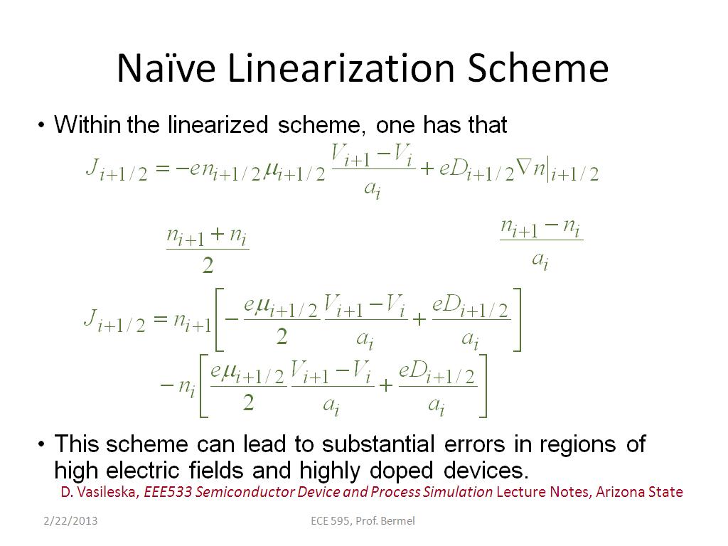 Naïve Linearization Scheme