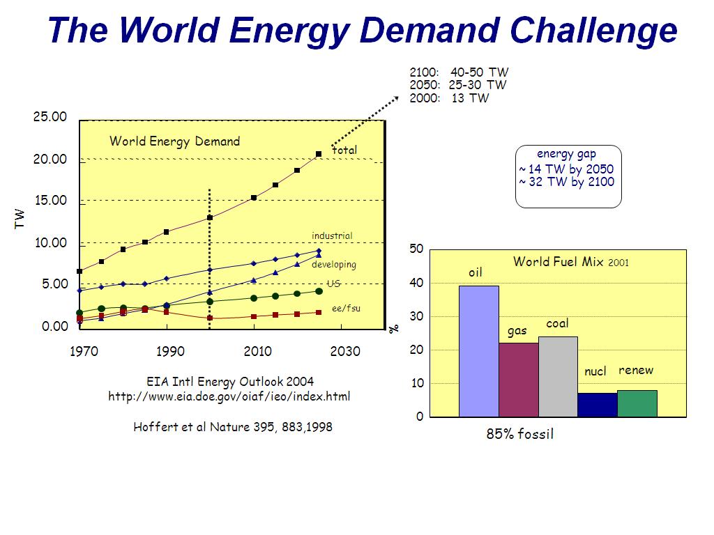 The World Energy Demand Challenge